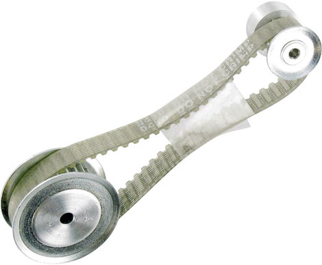 Reely Lapos szíj Külső kerület: 120 mm Fogak száma: 48