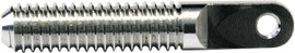 Szemes csavar M4 1.65 mm Alumínium