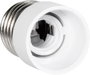 Lámpa foglalat átalakító adapter E27-ről E14-re, fehér, 3 db, Renkforce 3. bélyegkép