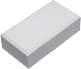 Dugaszolható műszerdobozok Polikarbonát, ABS Fényes szürke 125 x 67 x 50 Tru Components ESO 1250 1 d
