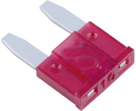 Conrad Mini lapos biztosíték az ipar és gépjárművek részére Piros 32 V