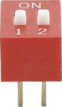 DIP kapcsoló Tru Components DS-02 bélyegkép