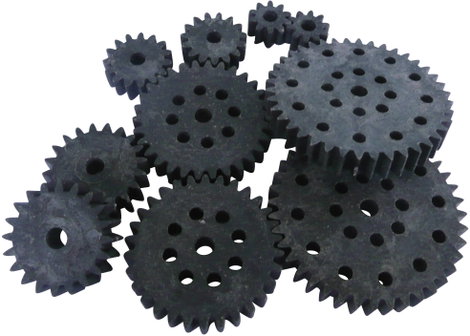 Fogaskerék fa / műanyag 1-es modul 10, 15, 20, 30, 40, Modelcraft 330219