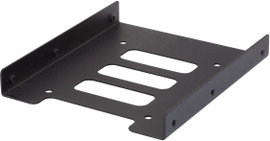 Merevlemez beépítő keret, 1 x 2,5 collos HDD/SDD részére a 3,5 collos rekeszbe, Renkforce HDA-250M