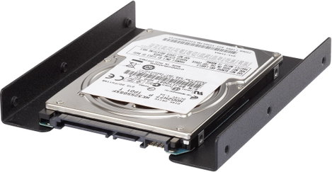 Merevlemez beépítő keret, 1 x 2,5 collos HDD/SDD részére a 3,5 collos rekeszbe, Renkforce HDA-250M 2. kép