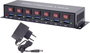 USB 3.0 hub, fém, kapcsolható, 7 portos, Renkforce RF-3269622 bélyegkép