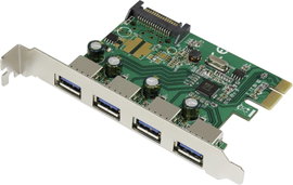Kontroller kártya, PCI-Express, Renkforce e portos USB 3.0