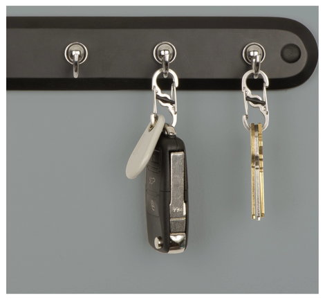 Dupla karabíner, ezüst színű, 2 db, S-Biner MicroLock NI-LSBM-11-2R3 MicroLock S-Biner 2 NITE Ize 14. kép
