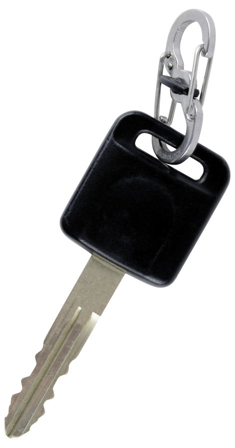 Dupla karabíner, ezüst színű, 2 db, S-Biner MicroLock NI-LSBM-11-2R3 MicroLock S-Biner 2 NITE Ize 4. kép