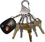 Kulcstartó, ezüst színű, 6 db 0,5-ös méretű S-Binerrel NI-KRS-03-11 KeyRack 6 S-Biner NITE Ize 3. bélyegkép