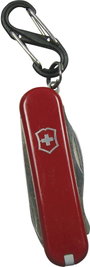 Kulcstartó, ezüst színű, 6 db 0,5-ös méretű S-Binerrel NI-KRS-03-11 KeyRack 6 S-Biner NITE Ize 5. bélyegkép