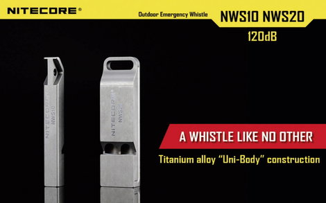 NiteCore Vészjelző síp, NiteCore NWS10 Vészjelző síp, NWS10 2. kép