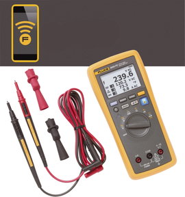 Grafikus, többsoros digitális multiméter, True RMS adattárolós, bluetooth kapcsolat Fluke FLK-3000 F