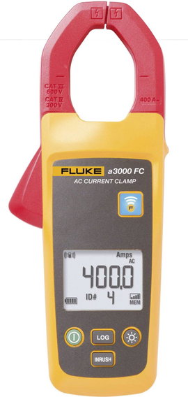AC váltóáramú True RMS lakatfogó műszer, bluetooth kapcsolattal 400A/AC Fluke FLK-a3000 FC Fluke Con