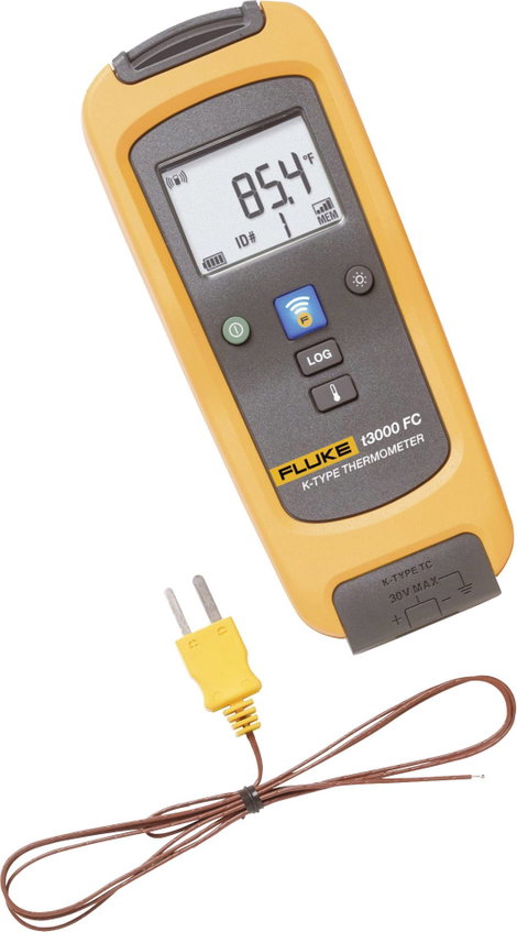 Vezeték nélküli hőmérséklet modul, hőmérő -200...+1372 °C, Fluke FLK-t3000 FC