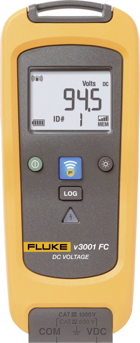 DC Egyenfeszültség mérő, adattárolós Voltmérő műszer, bluetooth kapcsolattal Fluke FLK-V3001 FC Fluk 2. kép