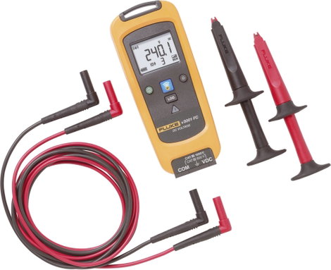 DC Egyenfeszültség mérő, adattárolós Voltmérő műszer, bluetooth kapcsolattal Fluke FLK-V3001 FC Fluk 4. kép