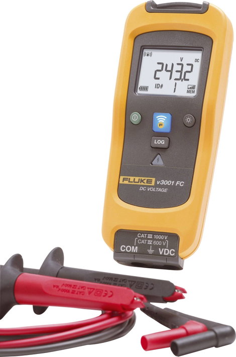 DC Egyenfeszültség mérő, adattárolós Voltmérő műszer, bluetooth kapcsolattal Fluke FLK-V3001 FC Fluk 5. kép