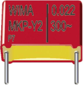 MKP kondenzátor, MKP-Y2 1000PF 300VAC 10%