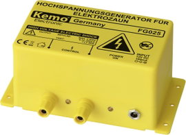 Nagyfeszültség generátor elektromos kerítéshez, villanypásztorhoz , KEMO FG025