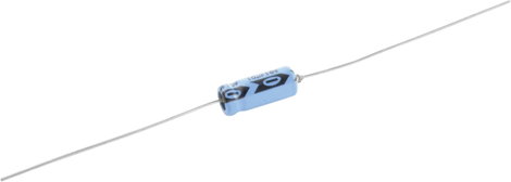 Elektrolit kondenzátor, axiális, fekvő, 47 µF 16 V/DC 20 % Ø 6 x 13 mm