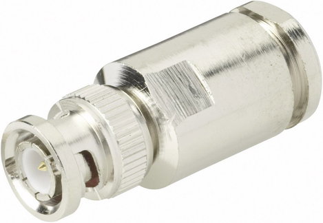 BNC csatlakozó Dugó, egyenes 50 Ω BKL Electronic 401235 1 db