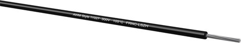 Litze 1 x 0.22 mm² fehér Kabeltronik 099240701 méteráru
