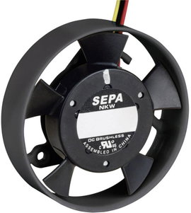 High-Tech mini ventilátor 12 V/DC (Ø x Ma) 40 x 10 mm, SEPA LF_40B12