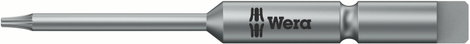 Edzett TORX BIT szár T8 félhold szárú 44 mm hosszú Wera 867/9 C