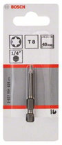 Csavarozó bit extrakemény, T8, 49 mm Bosch 2607001628 T 8 hossz:49 mm 2. bélyegkép