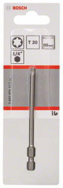 Csavarozó bit extrakemény, T20, 89 mm Bosch 2607001652 T 20 hossz:89 mm 2. bélyegkép