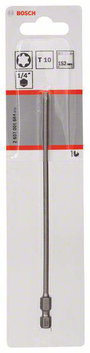 Csavarozó bit extrakemény, T10, 152 mm Bosch 2607001664 T 10 hossz:152 mm 2. bélyegkép