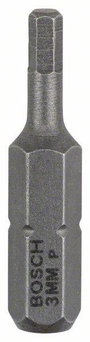 Csavarozó bit extrakemény, HEX 3, 25 mm Bosch 2607001722 3.0 mm hossz:25 mm bélyegkép