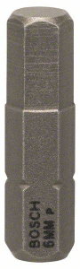 Csavarozó bit extrakemény, HEX 6, 25 mm Bosch 2607001728 6.0 mm hossz:25 mm bélyegkép
