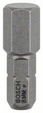 Csavarozó bit extrakemény, HEX 8, 25 mm Bosch 2607001730 8.0 mm hossz:25 mm bélyegkép