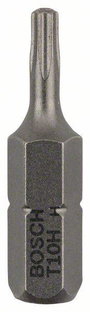 Security-Torx®-Csavarozó bit extrakemény, T10H, 25 mm Bosch 2608522009 TR 10 hossz:25 mm bélyegkép