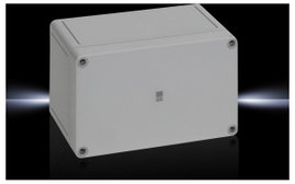 Installációs műszerdoboz, Polikarbonát Élénk szürke (RAL 7035) 180 x 110 x 90 Rittal PK 9514.000 1 d