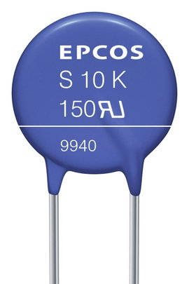 Korong varisztorok S14K130 205 V Epcos S14K130E2K1 1 db
