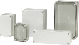 Installációs műszerdobozok Polikarbonát Élénk szürke (RAL 7035) 110 x 80 x 85 Fibox PC B 85 T