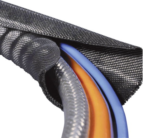 Hálós tömlő, Helagaine Twist-In Kötegtart.Ø: 29 - 32 mm Twist-In 32 HellermannTyton Tartalom: méterá