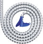 Védőtömlő, Helawrap HWPP Fekete 2 m HWPP-16MM-PP-BK-K1 HellermannTyton Tartalom: 2 m 4. bélyegkép