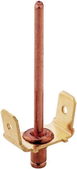 Földcsatlakozó, 6,3 mm / 0,8 mm 180° szigeteletlen, fémes PB Fastener RIV 263
