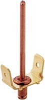 Földcsatlakozó, 6,3 mm / 0,8 mm 180° szigeteletlen, fémes PB Fastener RIV 263 bélyegkép