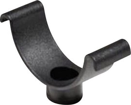 Rögzítőbilincs, Cradle Clip Köteg Ø: 6.3 mm C1-N66-BK-C1 Fekete HellermannTyton Tartalom: 1 db