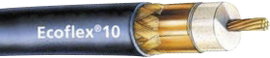 Ecoflex® 10 koaxiális kábel Ecoflex 10 > 90 dB Fekete méteráru SSB