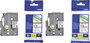 2 részes készlet ATT.LOV.TAPE_COLOR: Fehér Szövegszín:Fekete 12 / 18 mm 8 m bélyegkép