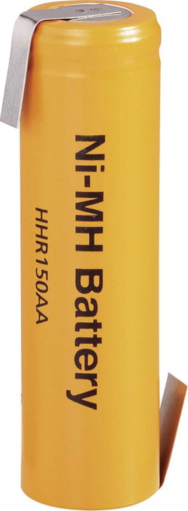 1.2 V 1500 mAh (Ø x Ma) 15 mm x 50 mm