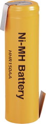 1.2 V 1500 mAh (Ø x Ma) 15 mm x 50 mm bélyegkép