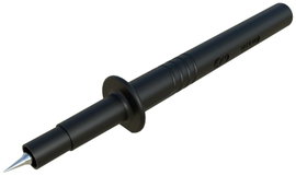 Mérőhegy, mérőtüske, 4mm-es banándugó aljzattal, 1000V-ig szigetelt, fekete SKS Hirschmann PRUEF 270