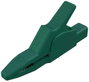 Szigetelet krokodilcsipesz, mérőcsipesz 4 mm-es csatlakozóaljjal, zöld SKS Hirschmann AK 2 B 2540 bélyegkép